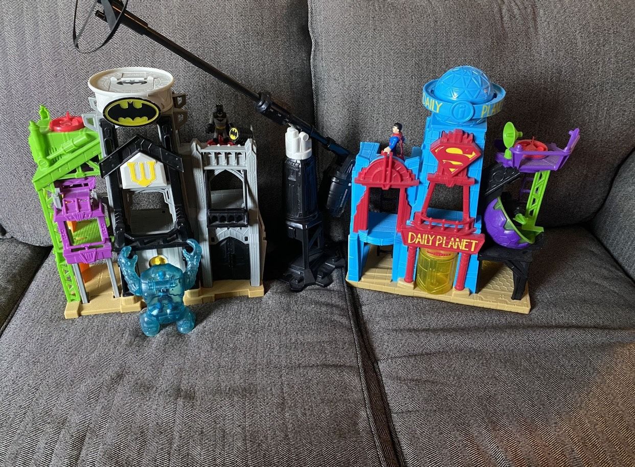 Imaginext Superman & Batman Set,All Products : American Fashion Style Bags On Sale