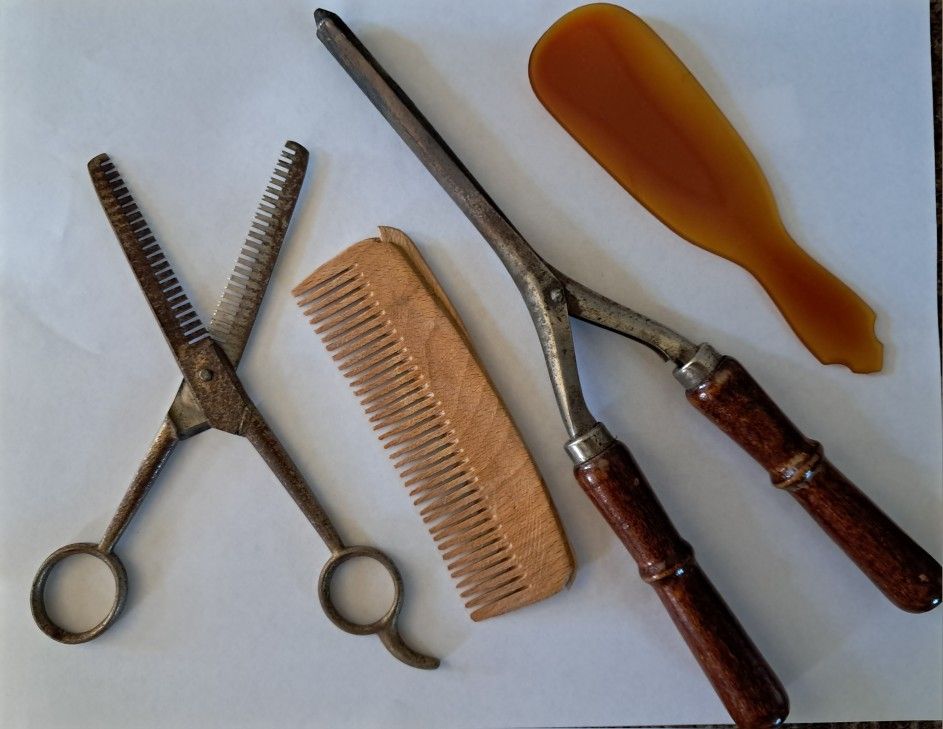 Antique Barber Tools