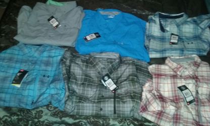 BRAND NEW UNDER ARMOUR FISHING SHIRTS