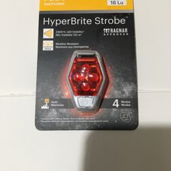 Nathan Hyper Brute Strobe Light For Cycling, Runners, And Walkers