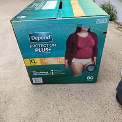 Depend Protection Plus Underwear 