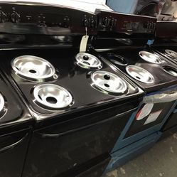 GE Coil Top Range. 1 year Warranty 