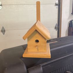 Hand made bird house