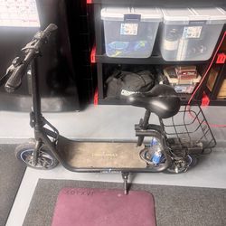 Electric Scooter With Seat
