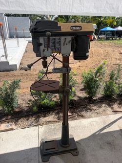 RIDGID Floor Standing Drill Press