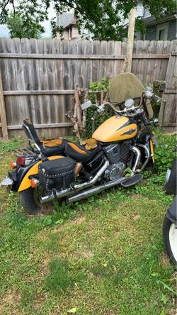 Honda shadow motorcycle