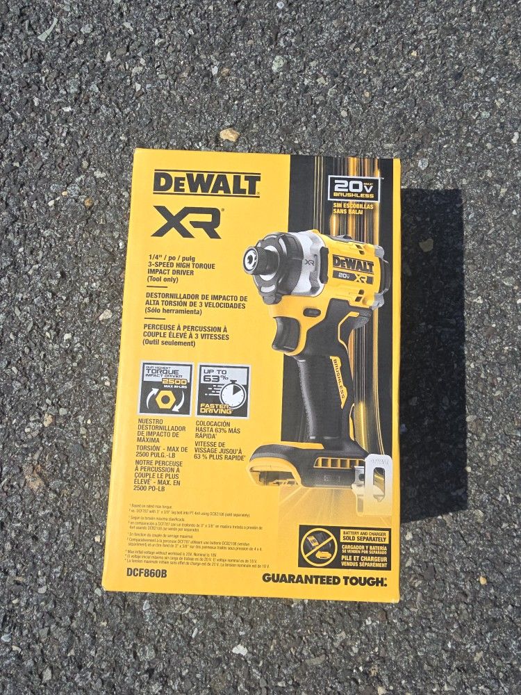 DEWALT
20V MAX XR Cordless Impact Driver (Tool Only)