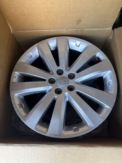 OEM Subaru Forester Factory Alloy Wheels – Set of 4 – w/ Center Caps