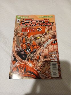 New DC Red Lanterns Comic. The New 52