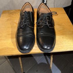 Dockers Men’s Classic Black Dress Shoes Sz 10.5
