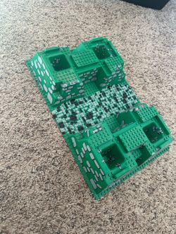 32x48 Raised Baseplate w/ 4 Corner Pits & Rock Path 30271px2 LEGO®