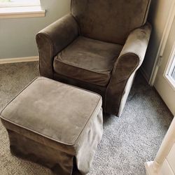 Rocking Chair + Gliding Ottoman  