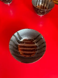 Imported Japanese Ryusai Black Ceramic Bowl – Brand New