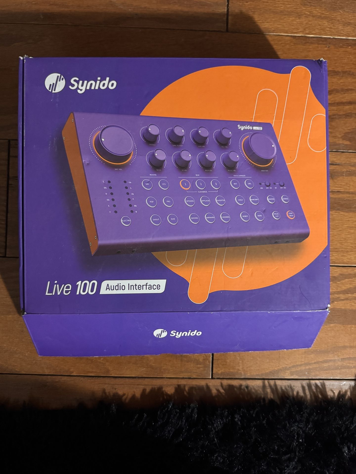Synido Live 100 Sound Card podcast system