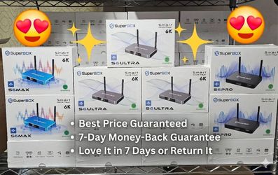 2026 Superbox S7 Max S7 Pro S7 Ultra Super Box S6 Max S6 Pro S6 Ultra Vseebox V6 Plus V6 Max 6K Android TV Box 💥 Brand New