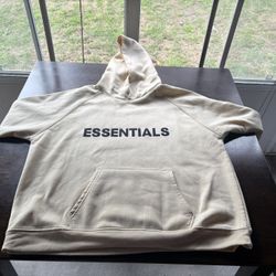 Essentials Beige Colored Hoodie 