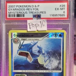 Pokémon Dimond And Pearl: Gyarados #26 Reverse Holo