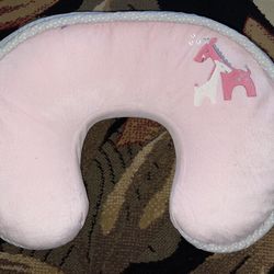 Used good condition pink girls boppy pillow