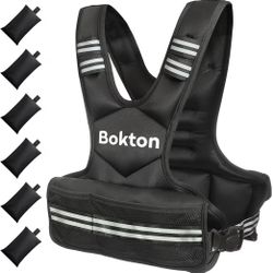 Vest 9-18lb Vest with 6 Adjustable Body weight - NEW (1571/17)