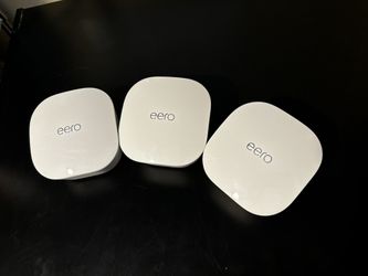 Eero J010001 Dual Band Mesh WIFI Router Signal Extender 3-Pack