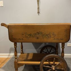 Beautiful Antique Tea Cart