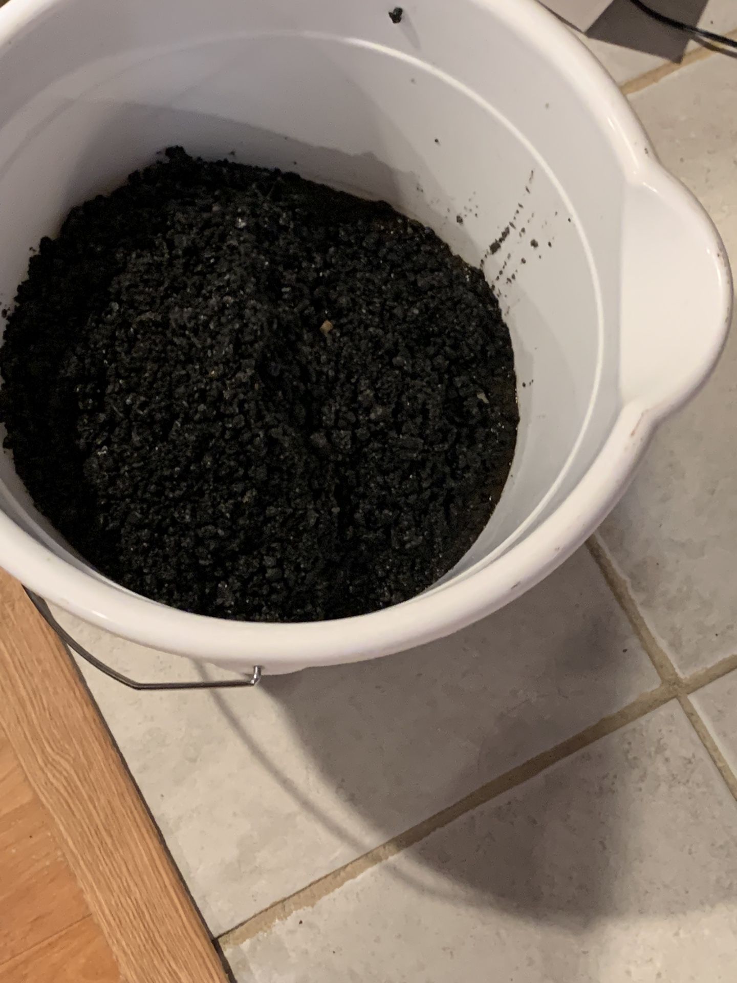 $5 Bucket Gravel For Tank