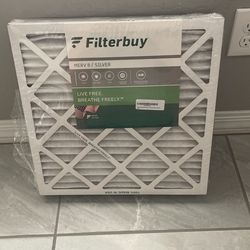 Filterbuy 18x18x1 Pleated Air Filters, Replacement for HVAC AC Furnace (MERV 8) Pk Of 4