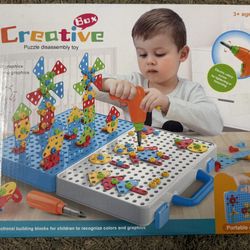 Creative puzzle disassembly screw toy (New)