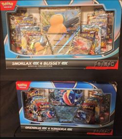 Snorlax/Blissy & Grenninja/Kingdra SC Box Set