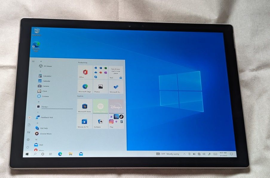 MICROSOFT SURFACE PRO 6 WINDOWS TABLET i5 Processor READ