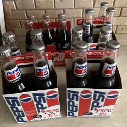 Pepsi Full Bottles 1995 Save Mart Race And Coke