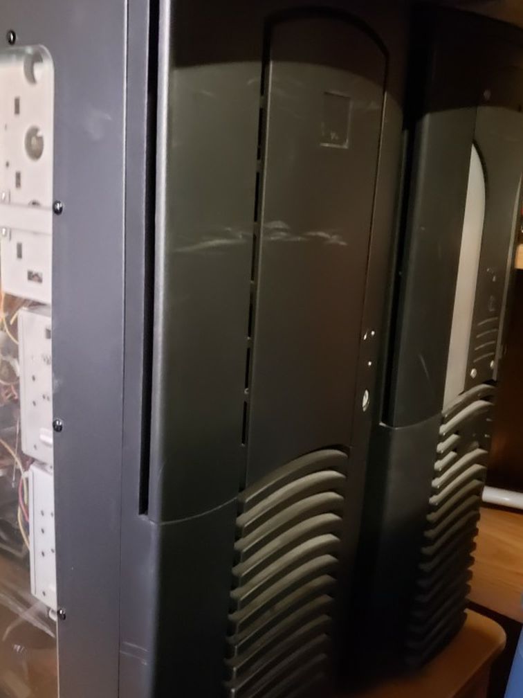 2 Computer Cases For Parts (No Hard Drives)