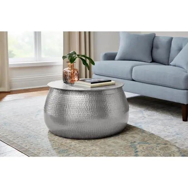 Round Metal Coffee Table