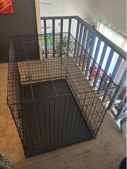 Like new - large dog crate