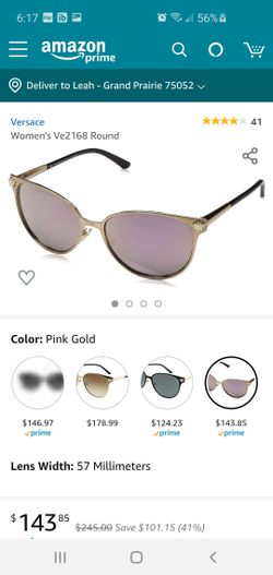 New ladies Versace sunglasses