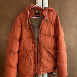 Rare Abercrombie & Fitch Puffer Jacket + Hat and Gloves