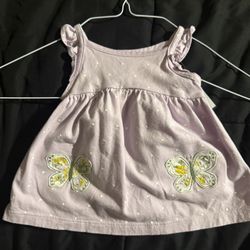 Carter’s Baby Girl Butterfly Dress & Bloomers 3 Months