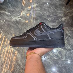 Nike Air Force 1 Low “Scream Ghostface Black” Sizes 8 - 13 Men’s Brand New