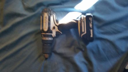 Makita drill with charger and battery