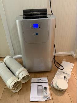 Whynter Portable Air Conditioner 12,000 BTU with Dual Hose Dehumidifier & Cooling Fan
