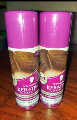 Schwarzkopf Keratin Root Thickening Color Boost Spray x2