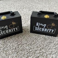 Wedding Decor - Ring Bearer/Security Boxes - $20 OBO