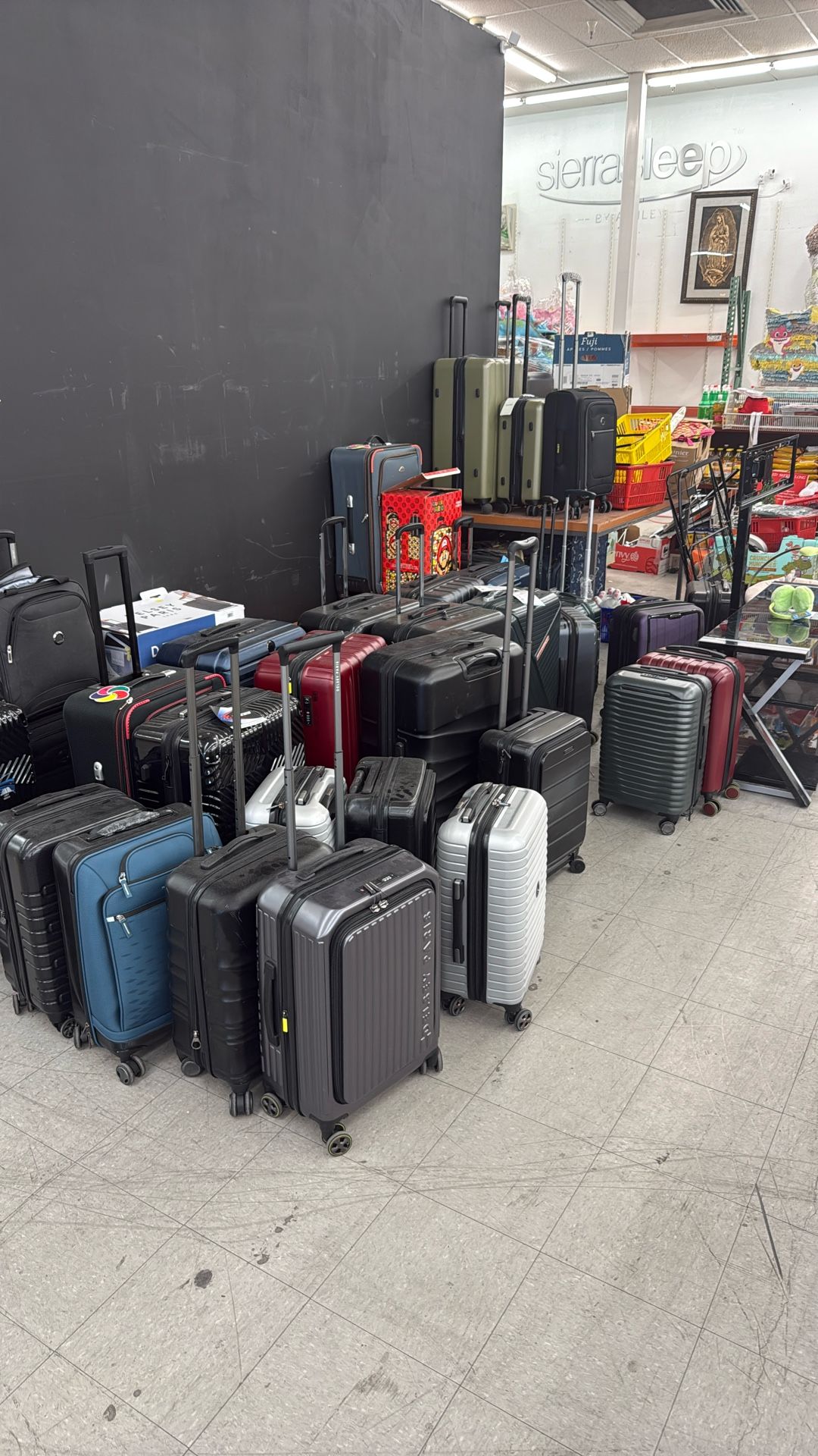 Luggages $15 For Carry On, $25 For Middle, $35 For Big Ones 