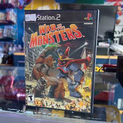 War Of The Monsters - PS2 No Manual 