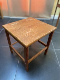 Mid Century Danish Teak End Table