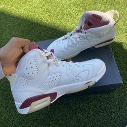 Jordan 6 Retro | Maroon | Size 12