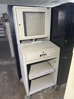 Mobile Security Computer Cabinet
