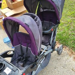 Babttrend Sit N' Stand Double Stroller 