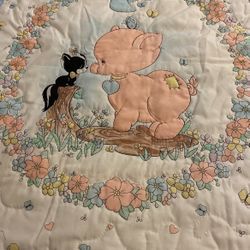 Precious moment, baby blanket
