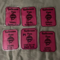 Bathroom Passes BCHS 2023